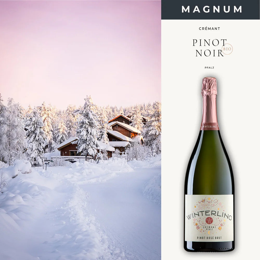 Magnumflasche Cremant Rosé von Weingut Winterling.