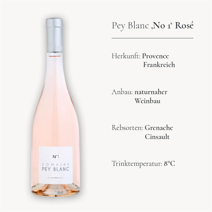 'No 1  Rosé' Provence Rosewein