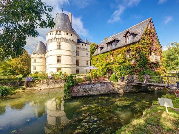 Chateau eines Weinguts für Cremant de Loire