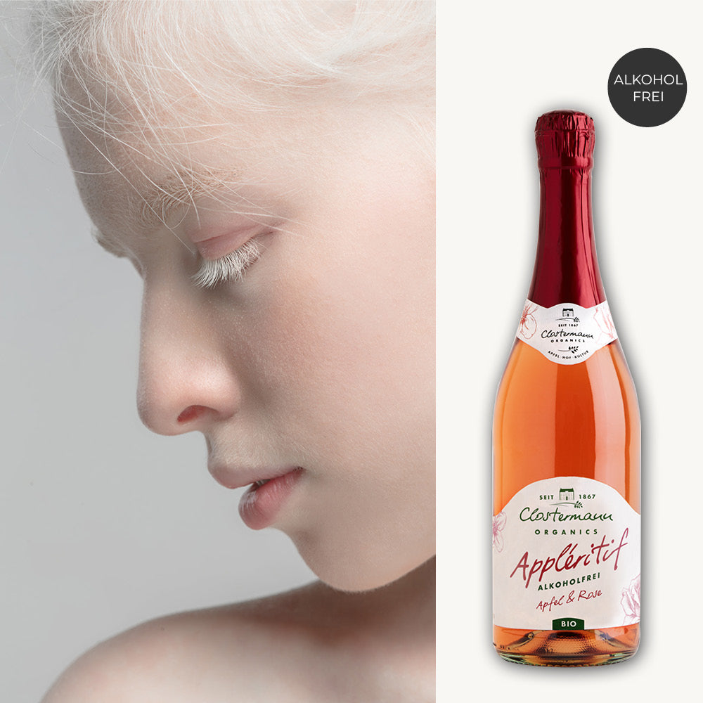 Alkoholfreier Rosé Schaum-Aperitif - 0,75L