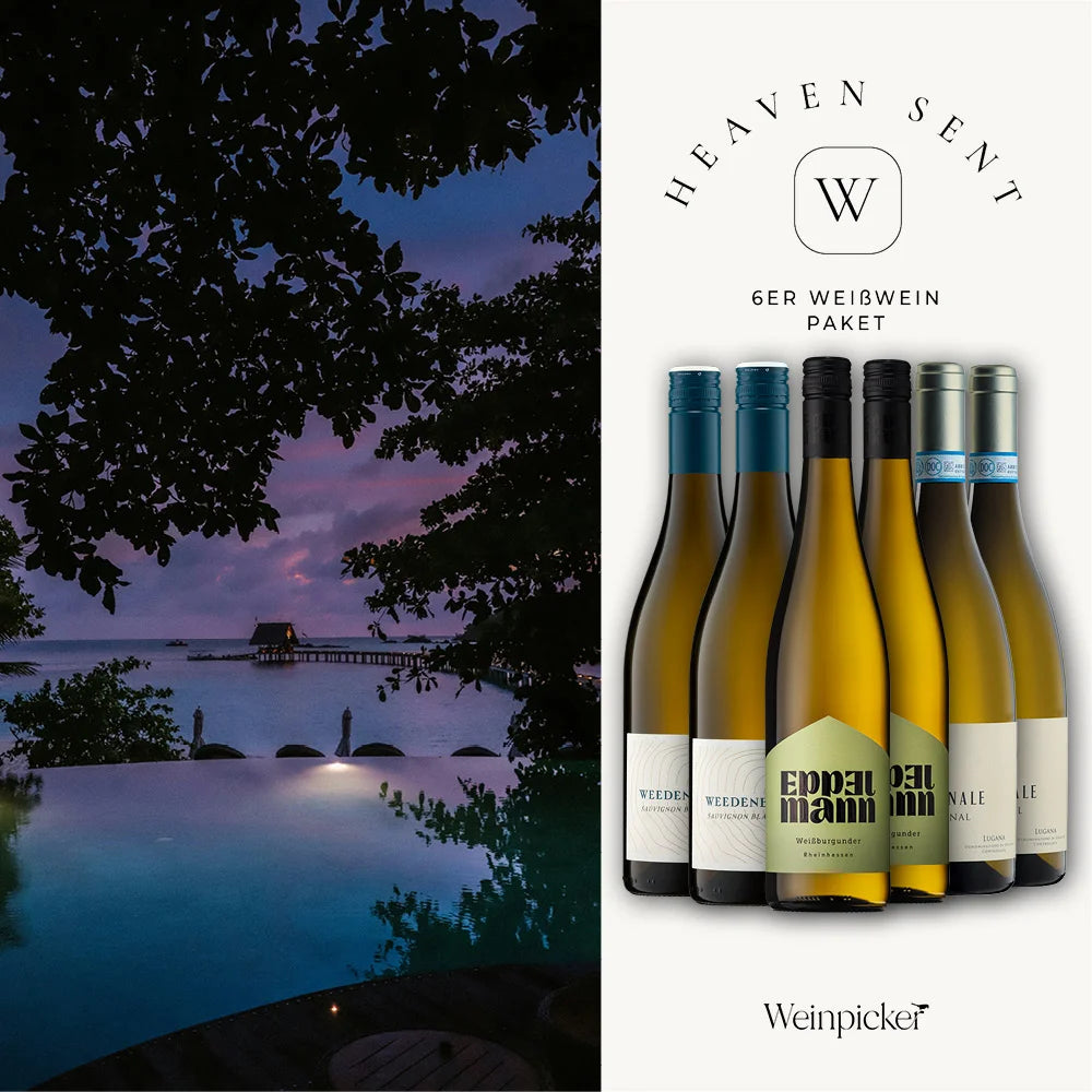 Perfektes Weinpaket: Weisswein - 6x 0,75L
